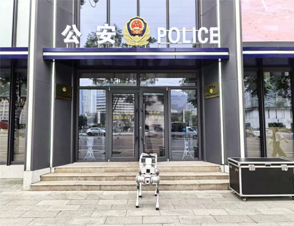 <strong>蘭州某公安局偵察巡邏四足機(jī)器人項(xiàng)目</strong>